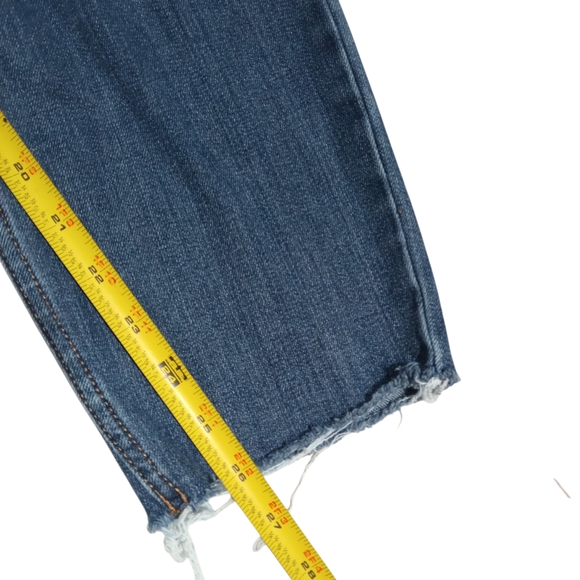 Abercrombie & Fitch High Rise Super Skinny Ankle Jeans Medium Wash Stretch Denim - Picture 6 of 9